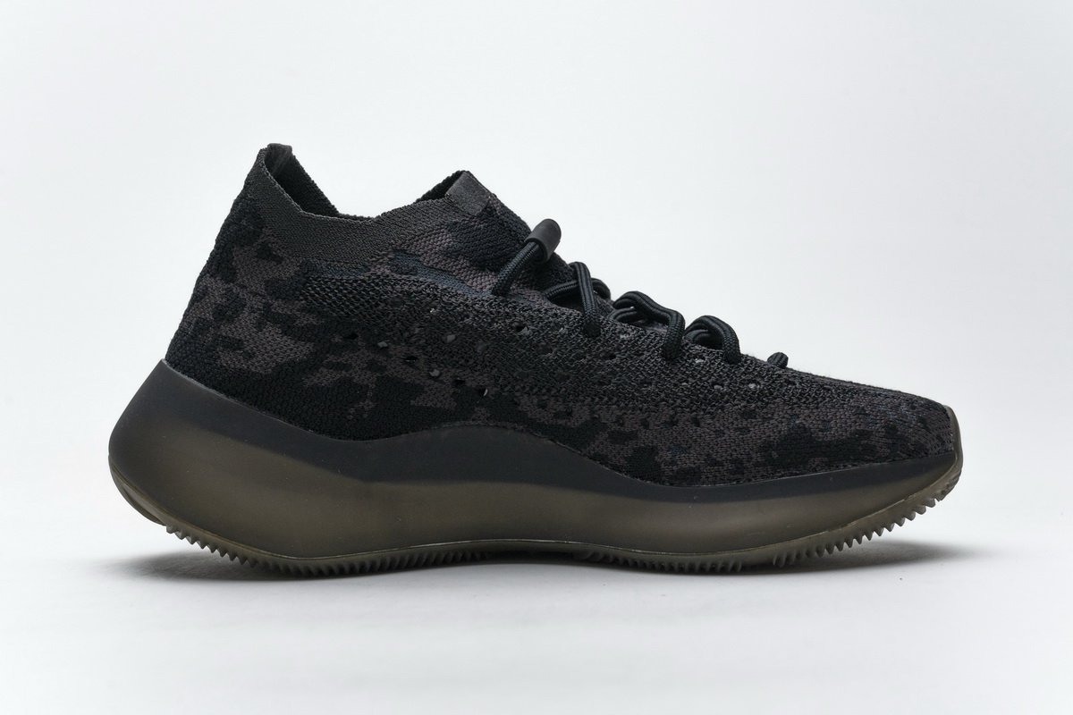 FZ1270 adidas Yeezy Boost 380 Black Purple Basf Boost – Image 9