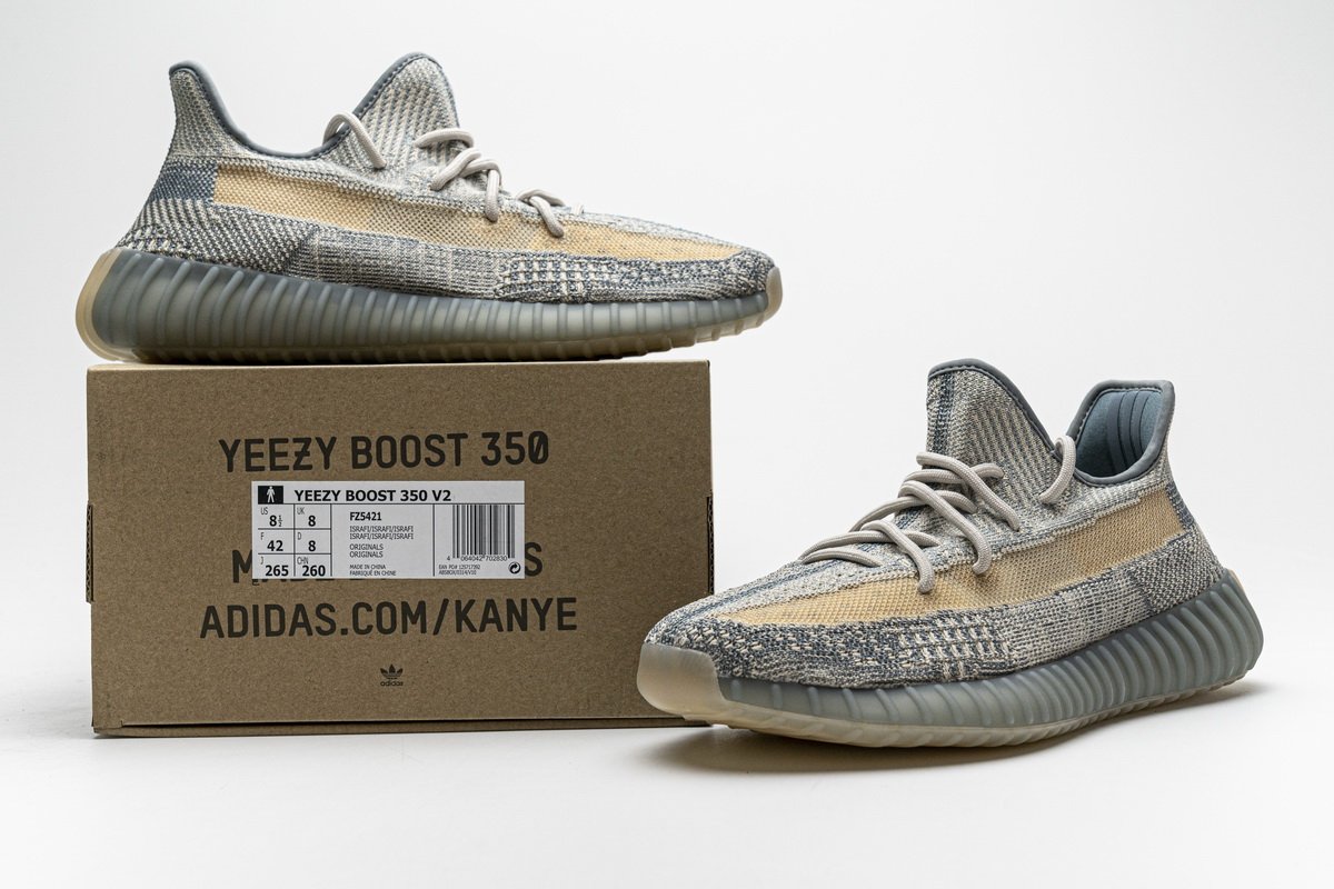 FZ5421 adidas Yeezy Boost 350 V2 “Israfil”Real Boost – Image 6